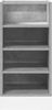 vidaXL Unterschrank Riga Betongrau 40x44,5x81,5 cm Holzwerkstoff 854205 Bild 4