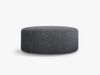Micadoni Pouf Dia 90cm Boucle Rolf Dunkelgrau Bild 3