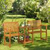 Gartenbank mit Tisch Bild 2