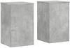vidaXL Pflanzenständer 2 Stk. Betongrau 30x30x50 cm Holzwerkstoff 852918 Bild 2
