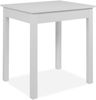 Esstisch >Capri< in Weiß Dekor - 90x76x67cm (BxHxT) Bild 2