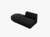 Micadoni 2-Sitzer Sitzmodul offen Miley Links Chenille Haga Schwarz Bild 3