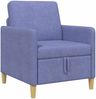 vidaXL Sofa mit Stauraum Jeans blau 72 x 78 x 87 cm Polyester 42036876 Bild 2