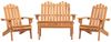 vidaXL 4-tlg. Garten-Lounge-Set Adirondack Massivholz Akazie 3152130 Bild 3