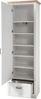 Garderobenschrank JASMIN Flurmöbel Pinie hell und Artisan Eiche 65x204 Bild 3