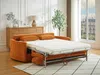 Vente-unique - BAGOMI Sofa Stoff Rot - B 97 cm x H 88 cm x L 199 cm Bild 2