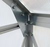 Estexo Aluminium Gewächshaus 11,2 m³ Frühbeet 370x190x195 cm inkl. Fundament Treibhaus Bild 4