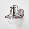Lindby Außen-Wandleuchte Gwendolyn, Edelstahl Alu IP44, 1 x 60 W Bild 3