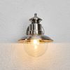 Lindby Außen-Wandleuchte Gwendolyn, Edelstahl Alu IP44, 1 x 60 W Bild 4