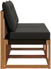 vidaXL 2 Stück Outdoor Mittelsofa 900607 Bild 5