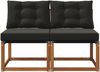 vidaXL 2 Stück Outdoor Mittelsofa 900607 Bild 4
