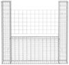 vidaXL Gabionenkorb U-Form Stahl 160×20×150 cm 142545 Bild 4
