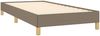 Bettgestell Taupe 80x200 cm Stoff [346774] Bild 4