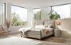 Zamora Boxspringbett grau Eiche MassivholzPolyester/Polyamid/Viskose 203cm x 172cm x 128cm Bild 2