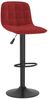 vidaXL Barhocker 2 Stk. Weinrot Samt [333997] Bild 3