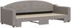 vidaXL Tagesbett Ausziehbar Taupe 80x200 cm Stoff 3197528 Bild 3