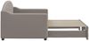 vidaXL Tagesbett Ausziehbar Taupe 80x200 cm Stoff 3197528 Bild 4
