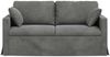 vidaXL Sofa Dunkelgrau 158 x 78 x 80 cm Samt 42024423 Bild 4