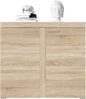AX LIVING Schmal Kommode Spacoro 2T – Eleganz für Ihr Zuhause, Sonoma Bild 3