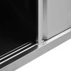 vidaXL Arbeitsschränke mit Schiebetüren 2 Stk. 240x50x(95-97) cm Edelstahl 3055903 Bild 5