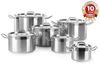 HENDI Kochtopf, mittel - mit Deckel, Profi Line, 4L, ⌀200x(H)130mm Bild 5