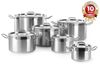 HENDI Kochtopf, mittel - mit Deckel, Profi Line, 4L, ⌀200x(H)130mm Bild 4