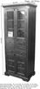 Vitrine Akazie 80x50x195 nougat lackiert OXFORD #454 Bild 2