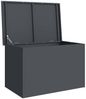 vidaXL Gartenlagerkissenbox Stahl 80 x 50,5 x 50 cm 180 Anthrazit 874569 Bild 5