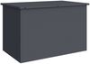 vidaXL Gartenlagerkissenbox Stahl 80 x 50,5 x 50 cm 180 Anthrazit 874569 Bild 2