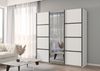 OTTO home Kleiderschrank Mehrzweckschrank Aktenschrank Möbel Mietswohnung Schlafzimmer AVOLA (3 verschiedene Ausstattungen BASIC/CLASSIC/PREMIUM (inkl. SOFT-CLOSE) mit eleganten Zierleisten in Chrom, Schwarz oder Weiß MADE IN GERMANY Bild 2