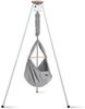 Federwiege mit Tipi und Motor Bio Grey Schafwolle Weiß Motor Weiß Bild 3