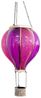 Coen Bakker LED Solarleuchte Hot Air Balloon, LED, amberfarben, Hängeleuchte Heißluftballon pink-lila 20 LEDs 15x25cm Bild 2