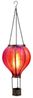 Coen Bakker LED Solarleuchte Hot Air Balloon, LED, amberfarben, Hängeleuchte Heißluftballon pink-lila 20 LEDs 15x25cm Bild 4
