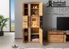 Vitrine Wildeiche / Zerreiche 80x45x204 natur geölt NEW AMSTERDAM #08 Bild 4