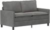 vidaXL Sofa Set 2 pcs Dunkelgrau Samt 3417068 Bild 4