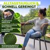 tillvex® Gartenstuhl 6er Set Wetterfest mit Armlehne | Outdoor Stühle bis 120kg belastbar | Gartenstühle UV-beständig | Terrassenstuhl Gartenmöbel Terrasse Balkon Outdoor Garten Bild 5