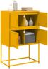 vidaXL Sideboard Senfgelb 68,5x38,5x107 cm Stahl 846485 Bild 5