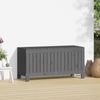 vidaXL Gartentruhe Grau 108x42,5x54 cm Massivholz Kiefer 823831 Bild 3