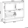Schuhschrank ARMIDALE Schwarz Bild 2