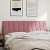 vidaXL Kopfteil-Kissen Rosa 180 cm Samt 374686 Bild 3