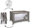 COIL Baby-Reisebett Babybett, Kinderreisebett, Kinderbett, BLISSY - Babybett, mit Seiteneingang, LockGuard-Schutz, faltbare Matratze Bild 4
