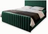 Masseno Boxbett ARION 160x200 cm mit Bonell Matratze und Topper, Doppelbett, Polsterbett mit Kopfteil, Boxspringbett Bild 2