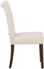 Esszimmerstuhl WALES Stoff 98x45x63cm, creme, Holz Gestell Stühle Esszimmerstühle Stuhl Esszimmer Esstisch Stühle Küchenstuhl Bild 3