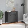 vidaXL Sideboard VIKEN Anthrazit 80x40x80 cm Holzwerkstoff 374937 Bild 3