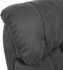MCA Relaxsessel Calgary 2, Fernsehsessel Sessel, Stoff/Textil 150kg belastbar ~ dunkelgrau, Walnuss-Optik Bild 5