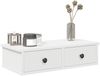 vidaXL Wandregal mit Schubladen Weiß 60x28x15 cm Holzwerkstoff 859941 Bild 3