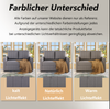 Merax 180cm Schlafsofa Sofabett, Multifunktionales Klappsofabett mit Schlaffunktion, sofa,ideal für kleine Räume, geeignet für Zuhause oder Wohnheime, verstellbare Rückenlehne, grau Bild 5