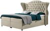 99rooms Adele Boxspringbett Strukturstoff 120x200 cm Beige Bild 3