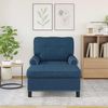 vidaXL Lounge-Liege mit Kissen Blau 91 x 157 x 91 cm Stoff 42022937 Bild 3