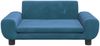 vidaXL Hundebett, Samt, Blau, 70 x 45 x 33 cm Bild 3